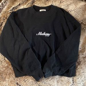 MADHAPPY Signature Crop Crewneck